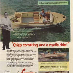 Larson Boats Ad 1960