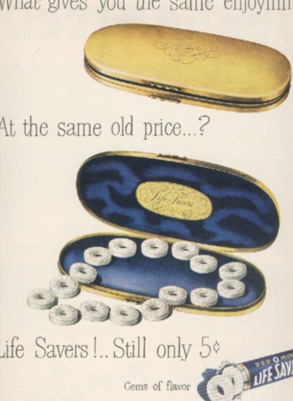 Life Savers Candy Ad 1948