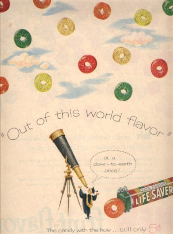 Life Savers Candy Ad 1956