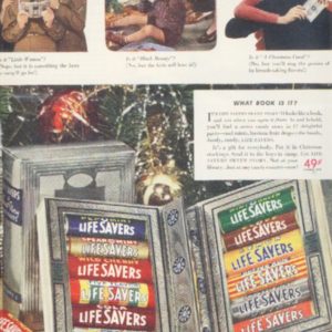 Life Savers Candy Ad December 1941
