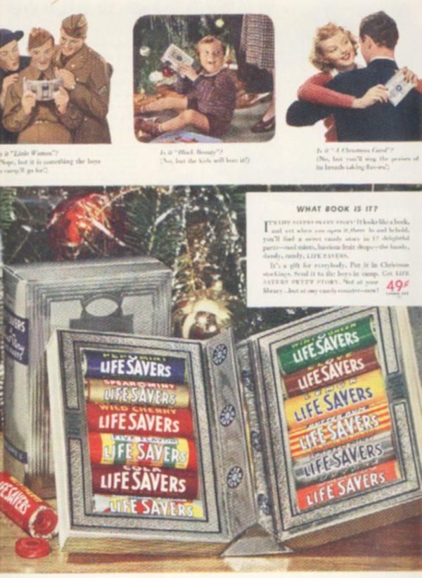 Life Savers Candy Ad December 1941