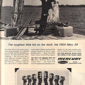 Mercury Outboard Motors Ad 1963