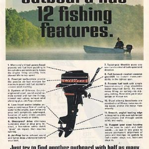 Mercury Outboard Motors Ad 1968