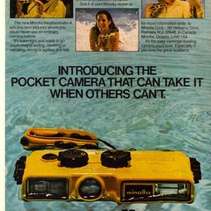 Minolta Camera Ad 1980