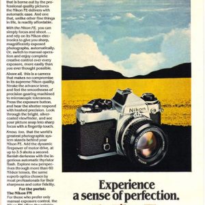 Nikon Camera Ad 1980
