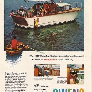 Owens Boats Ad 1958