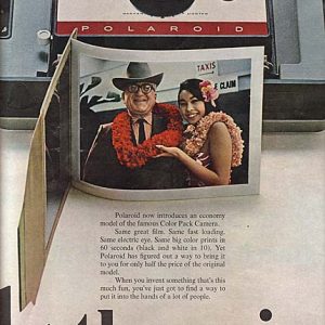 Polaroid Camera Ad 1965