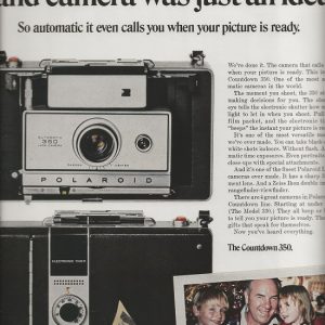 Polaroid Camera Ad 1969