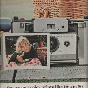 Polaroid Camera Ad June 1966