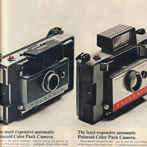 Polaroid Camera Ad May 1966