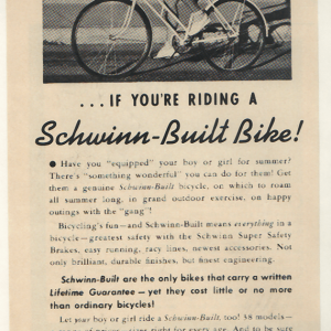 Schwinn Bicycle Ad 1941