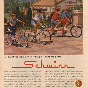 Schwinn Bicycle Ad 1964