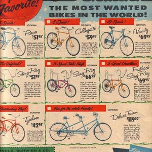 Schwinn Bicycle Ad 1966