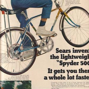 Sears Bicycle Ad 1970