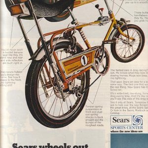 Sears Bicycle Ad November 1969