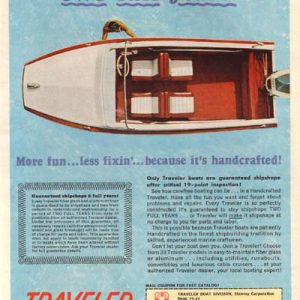 Traveler Boats Ad 1964