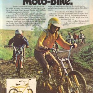 Yamaha Bicycle Ad 1974