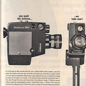 Yashica Camera Ad 1963