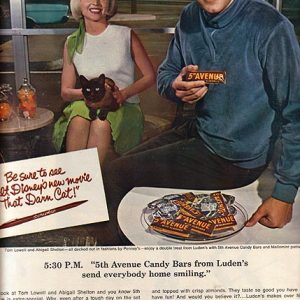 5th Avenue Candy Bar Ad 1965