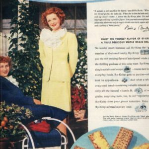 Billie Burke Ry-Krisp Ad 1942