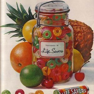 Life Savers Candy Ad 1962