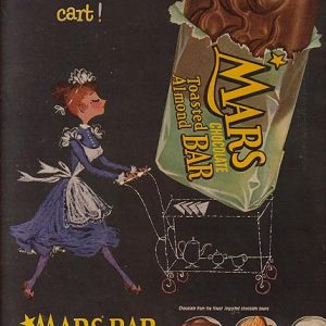 Mars Candy Bar Ad 1955