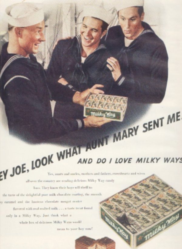 Milky Way Candy Bar Ad 1942