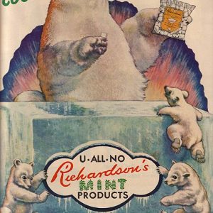 Richardson's Mint Candy Ad 1949
