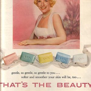 Rosemary Clooney Lux Soap Ad 1958