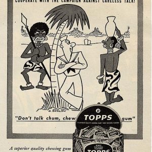 Topps Gum Ad 1944