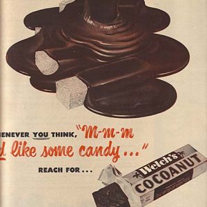 Welch's Candy Ad 1944