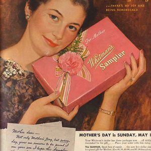 Whitman's Candy Ad 1941