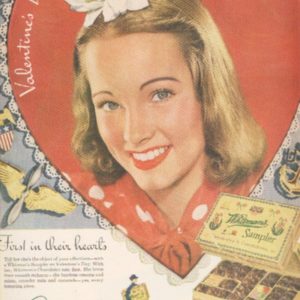 Whitman's Candy Ad 1944