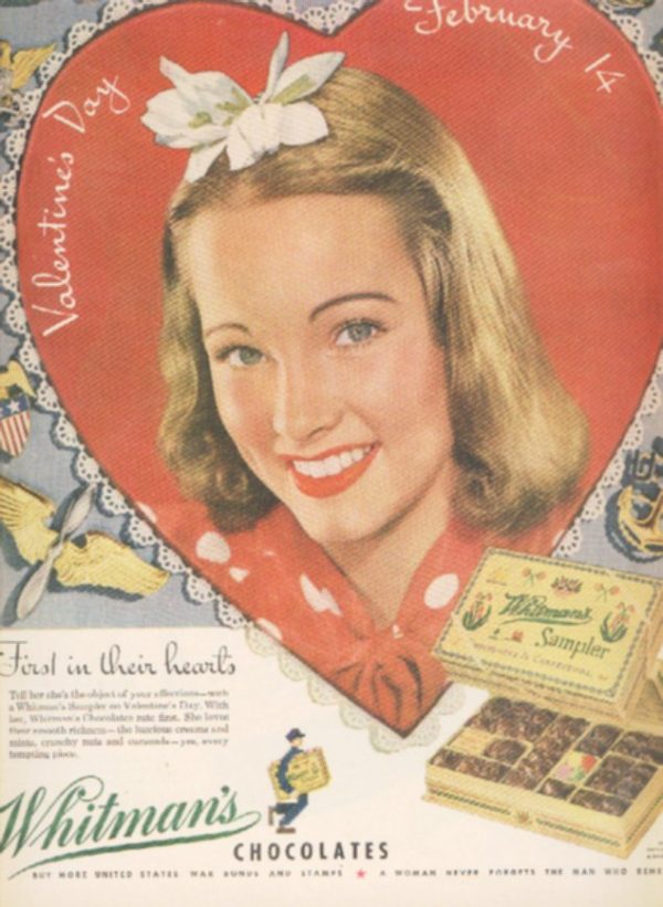 Whitman's Candy Ad 1944