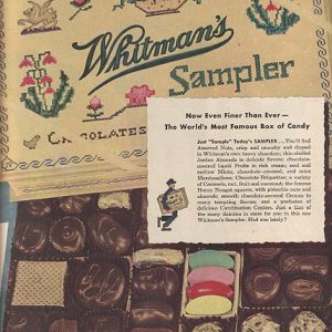 Whitman's Candy Ad 1946