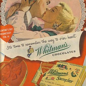 Whitman's Candy Ad 1951