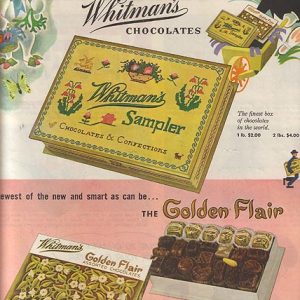Whitman's Candy Ad 1953