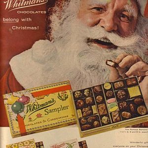 Whitman's Candy Ad 1958