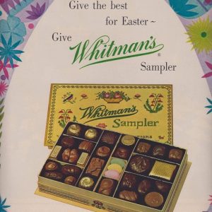 Whitman's Candy Ad 1962