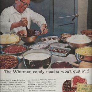 Whitman's Candy Ad 1965