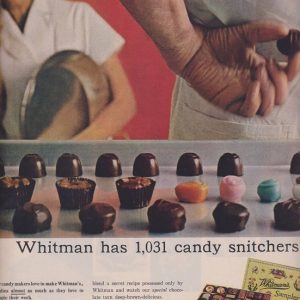 Whitman's Candy Ad April 1965