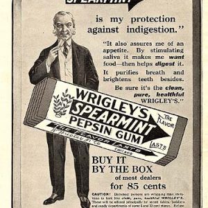 Wrigley's Gum Ad 1914