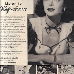 Hedy Lamarr Ayds Ad 1953
