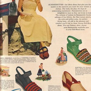 Mona Freeman Summerettes Ad 1950