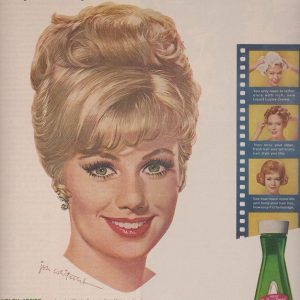 Shirley Jones Lustre-Creme Shampoo Ad 1963