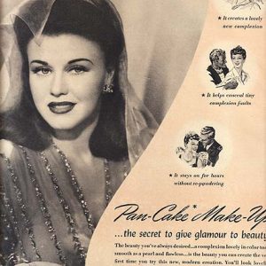 Ginger Rogers Max Factor Makeup Ad