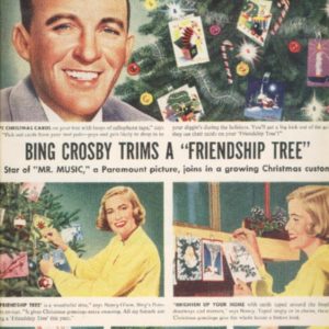 Bing Crosby Scotch Tape Ad