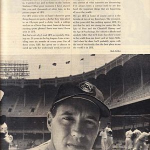 Bob Feller Ad 1957