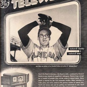 Bob Feller General Electric Television Ad 1947