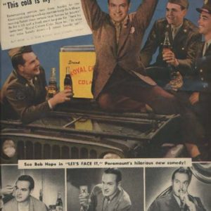 Bob Hope RC Cola Ad 1943